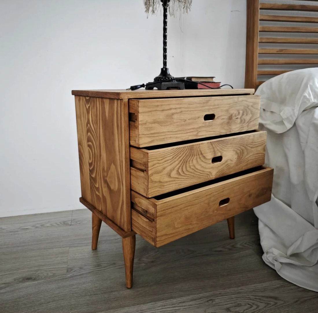 mesita de noche organizador de m