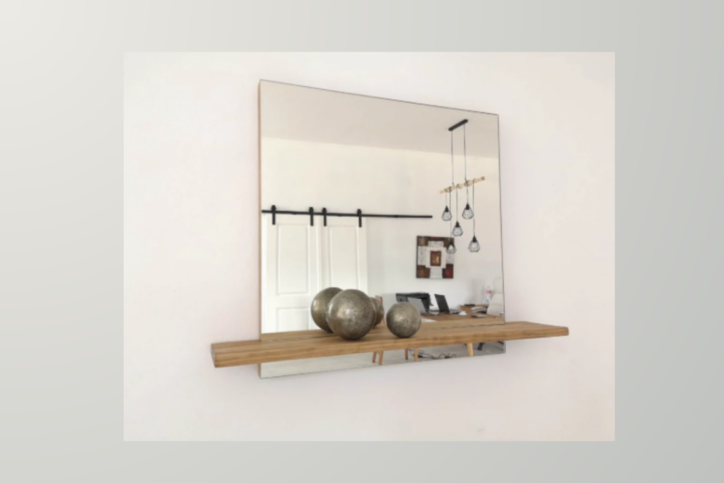espejos de madera modernos